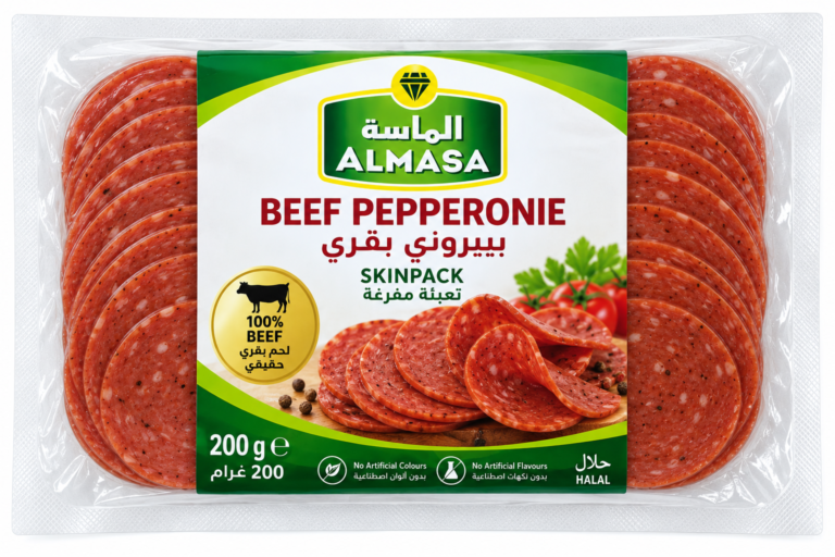 Beef Pepperoni – Almasa Skinpack